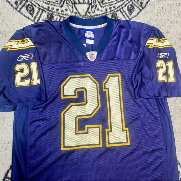 Reebok NFL Chargers Home Jersey // L Tomlinson 21 / Large - Picture 2 of 9